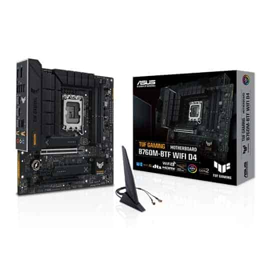 ASUS TUF Intel B760M-BTF WIFI D4 Micro-ATX Motherboard